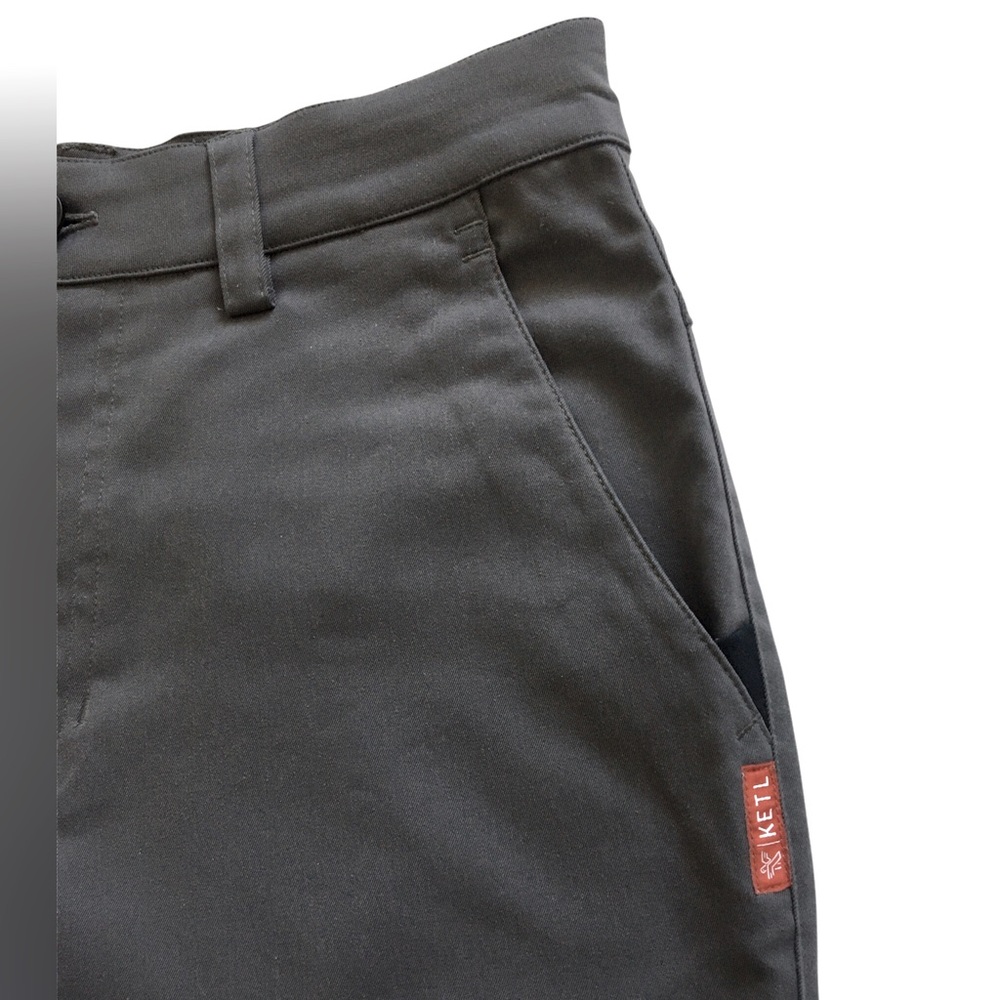 KETL Mountain Apparel Mens Tomfoolery Chino Travel Pants (Slim Fit) - Picture 5 of 11